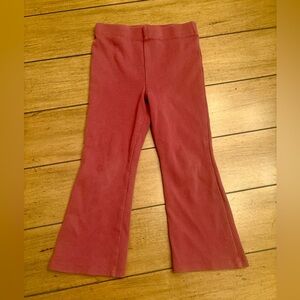 Cynthia Rowley Ribbed Bell Bottom Leggings, Size 3T